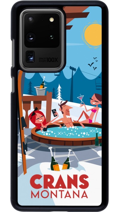 Samsung Galaxy S20 Ultra Case Hülle - Crans-Montana Mountain Jacuzzi