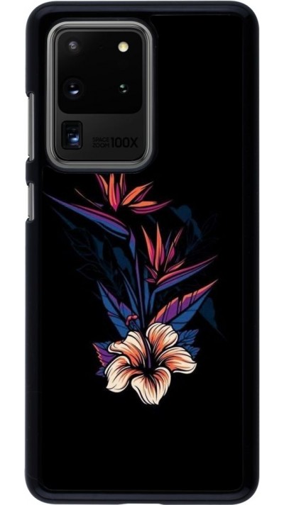 Hülle Samsung Galaxy S20 Ultra - Dark Flowers