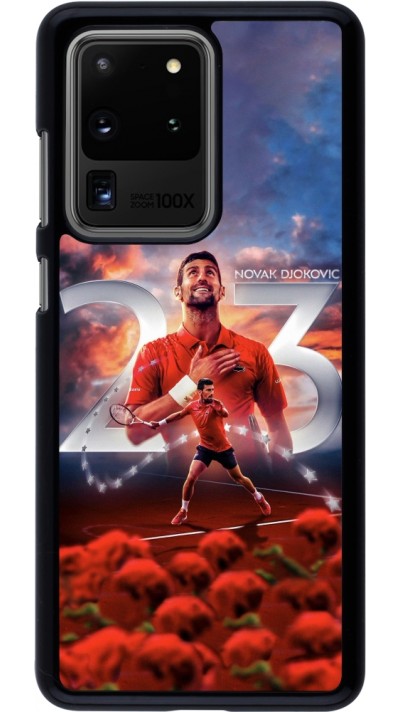 Samsung Galaxy S20 Ultra Case Hülle - Djokovic 23 Grand Slam