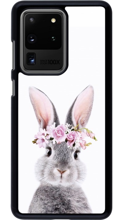 Samsung Galaxy S20 Ultra Case Hülle - Easter 2023 flower bunny
