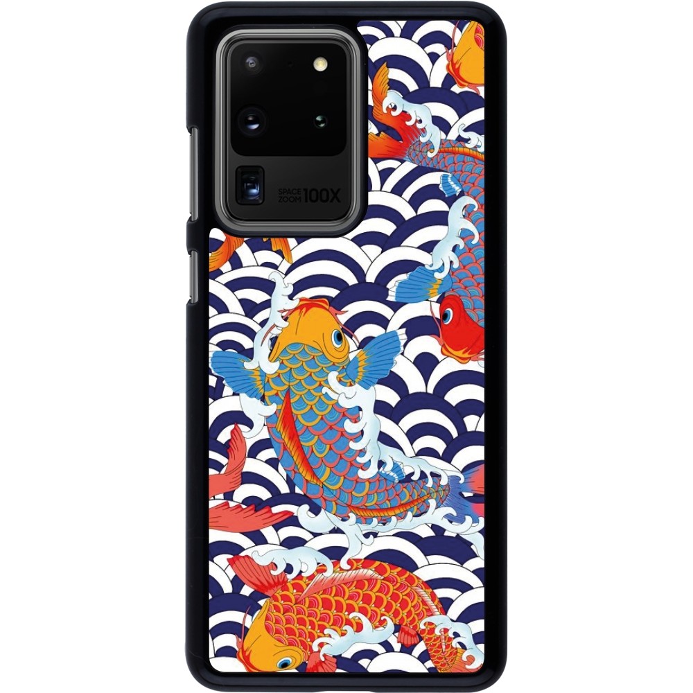 Samsung Galaxy S20 Ultra Case Hülle - Easter 2023 japanese fish