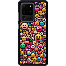 Coque Samsung Galaxy S20 Ultra - Emoji Mix Color