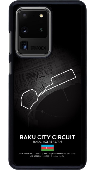 Coque Samsung Galaxy S20 Ultra - F1 Track 2025 Azerbaijan