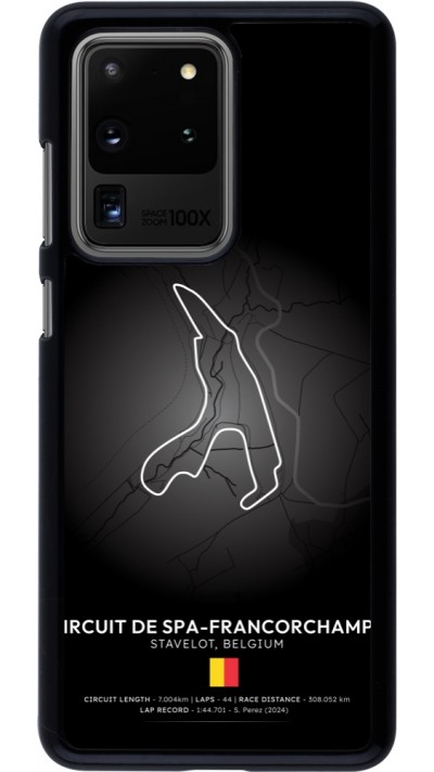 Coque Samsung Galaxy S20 Ultra - F1 Track 2025 Belgium