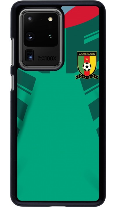 Coque Samsung Galaxy S20 Ultra - Maillot de football Cameroun 2022 personnalisable