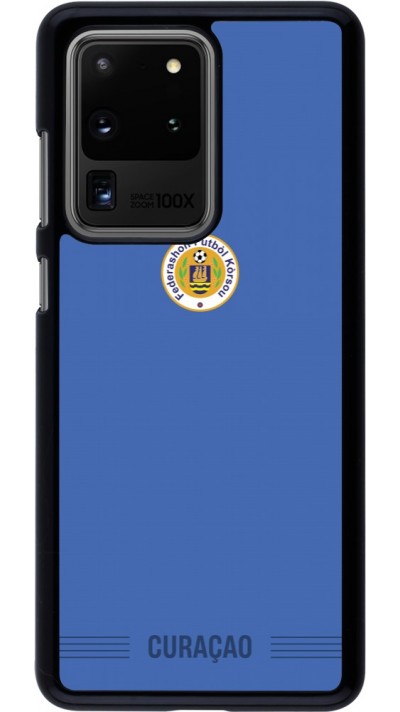 Coque Samsung Galaxy S20 Ultra - Maillot de football Curaçao 2026 personnalisable