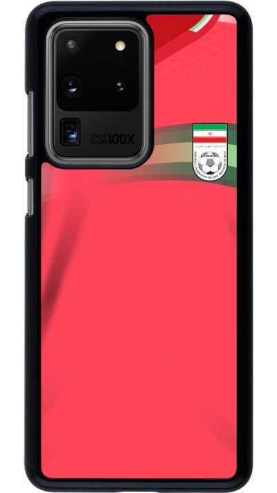 Coque Samsung Galaxy S20 Ultra - Maillot de football Iran 2022 personnalisable