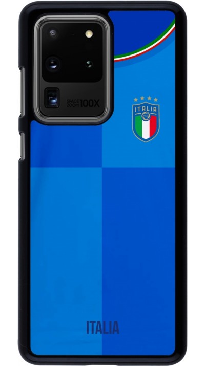 Coque Samsung Galaxy S20 Ultra - Maillot de football Italie 2022 personnalisable