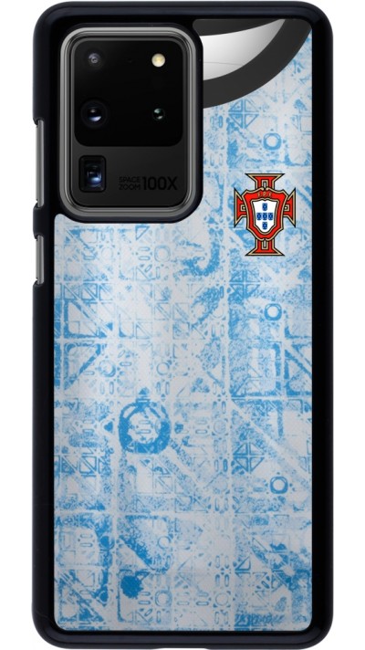 Samsung Galaxy S20 Ultra Case Hülle - Portugal Away personalisierbares Fussballtrikot