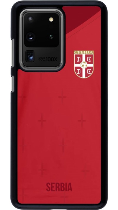 Samsung Galaxy S20 Ultra Case Hülle - Serbien 2022 personalisierbares Fussballtrikot