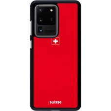 Coque Samsung Galaxy S20 Ultra - Maillot de football Suisse 2026 personnalisable