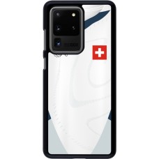 Samsung Galaxy S20 Ultra Case Hülle - Schweiz Away personalisierbares Fussballtrikot
