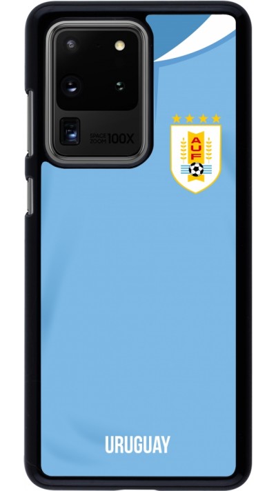 Coque Samsung Galaxy S20 Ultra - Maillot de football Uruguay 2022 personnalisable