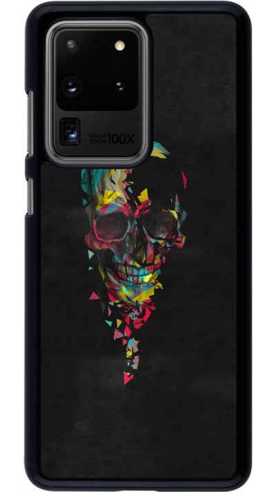 Samsung Galaxy S20 Ultra Case Hülle - Halloween 22 colored skull