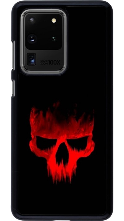 Samsung Galaxy S20 Ultra Case Hülle - Halloween 2023 scary skull