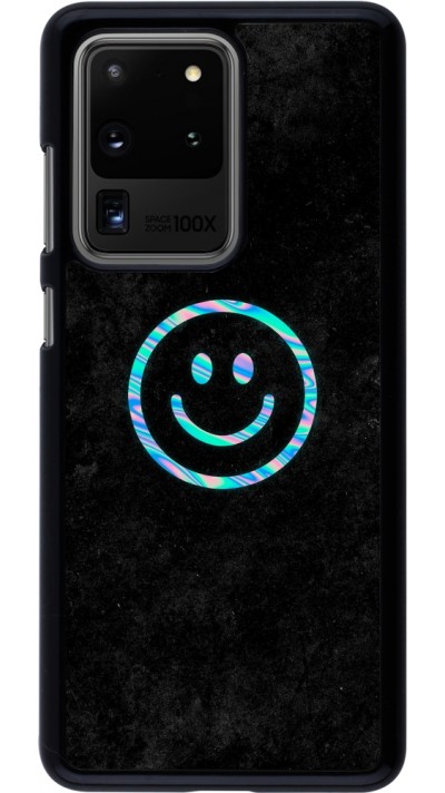 Samsung Galaxy S20 Ultra Case Hülle - Happy smiley irisirt