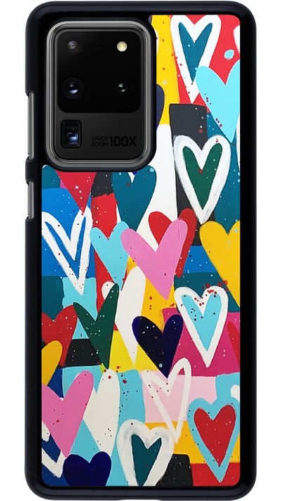 Hülle Samsung Galaxy S20 Ultra - Joyful Hearts