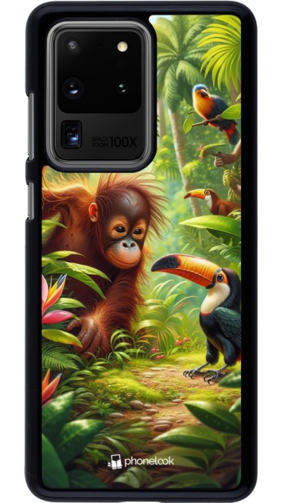 Samsung Galaxy S20 Ultra Case Hülle - Tropischer Dschungel Tayrona