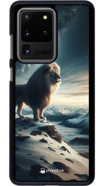 Samsung Galaxy S20 Ultra Case Hülle - Der weisse Loewe