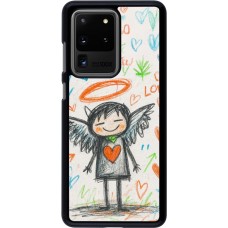 Coque Samsung Galaxy S20 Ultra - Little Angel Sketch Love