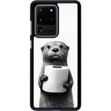 Samsung Galaxy S20 Ultra Case Hülle - Otter Toilettenpapier