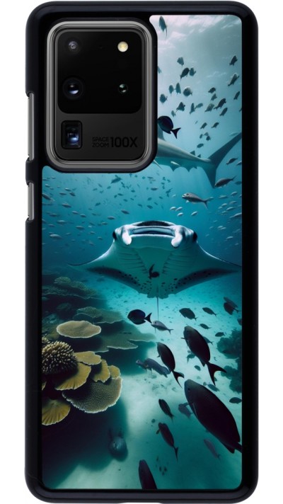 Samsung Galaxy S20 Ultra Case Hülle - Manta Lagune Reinigung