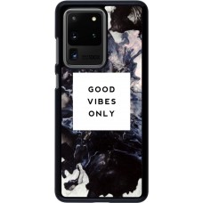 Coque Samsung Galaxy S20 Ultra - Marble Good Vibes Only