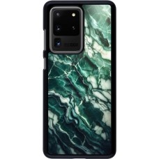 Samsung Galaxy S20 Ultra Case Hülle - Majestätischer grüner Marmor