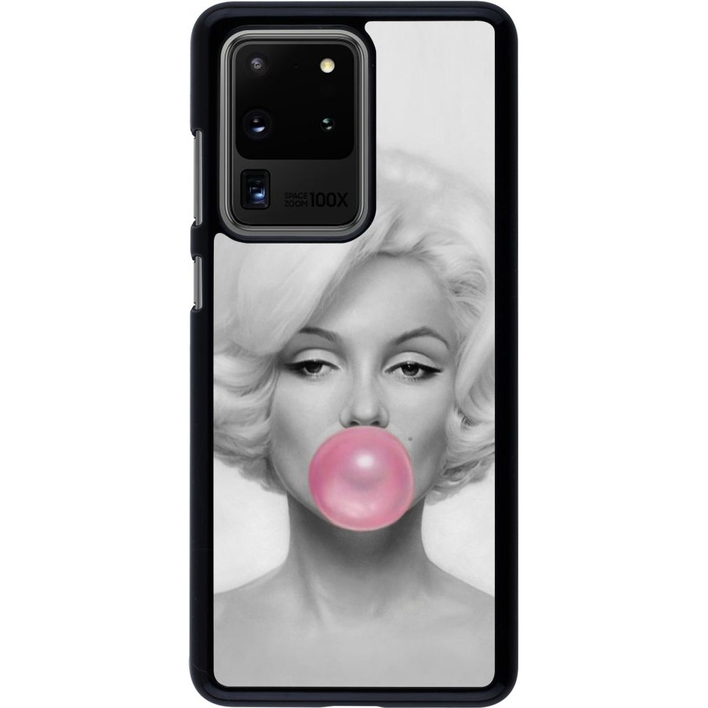 Coque Samsung Galaxy S20 Ultra - Marilyn Bubble