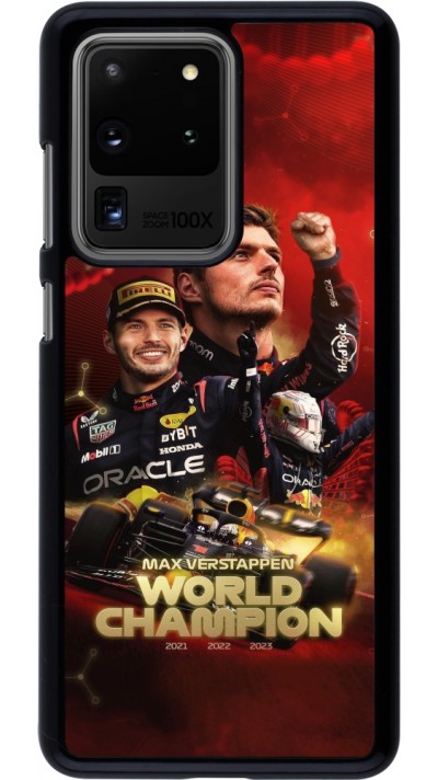 Samsung Galaxy S20 Ultra Case Hülle - Max Verstappen Champion 2023