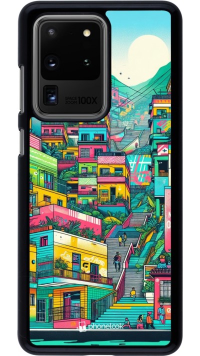 Samsung Galaxy S20 Ultra Case Hülle - Medellin Comuna 13 Kunst