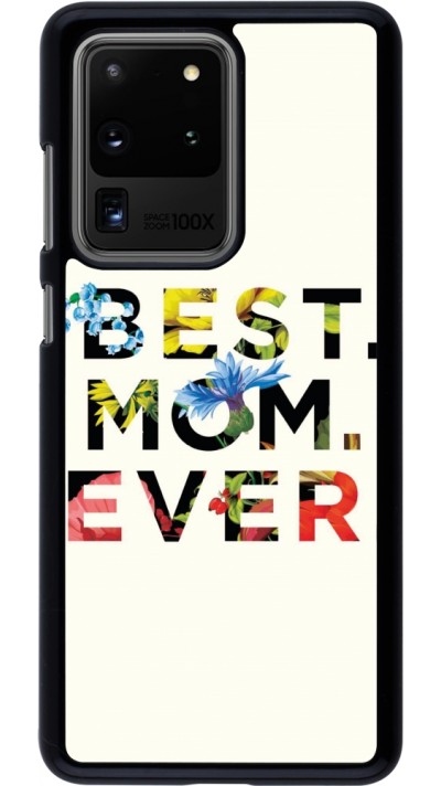 Samsung Galaxy S20 Ultra Case Hülle - Mom 2023 best Mom ever flowers