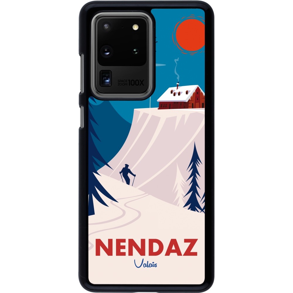 Samsung Galaxy S20 Ultra Case Hülle - Nendaz Cabane Ski