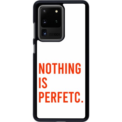 Samsung Galaxy S20 Ultra Case Hülle - Nothing is Perfetc