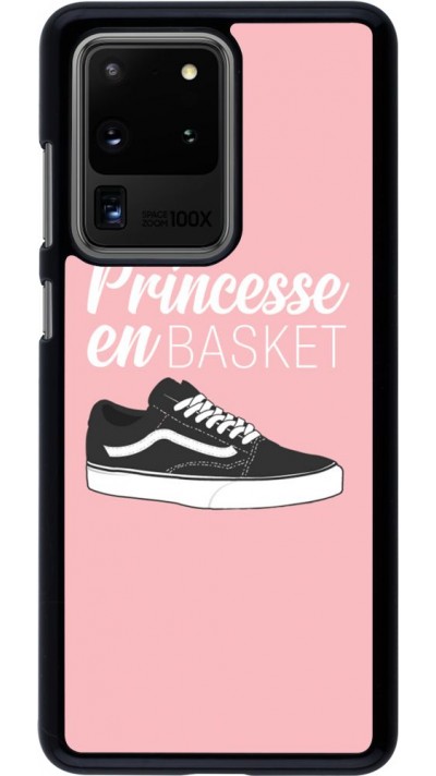Coque Samsung Galaxy S20 Ultra - princesse en basket