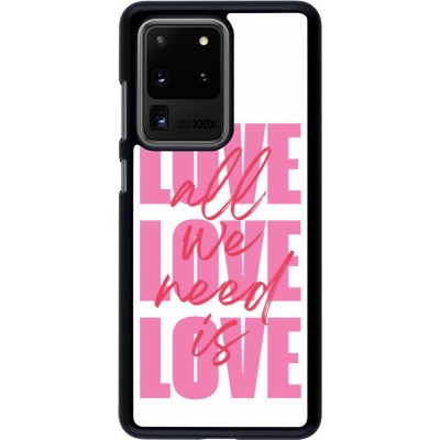 Samsung Galaxy S20 Ultra Case Hülle - Saint Valentines Day 26 Love all we need is