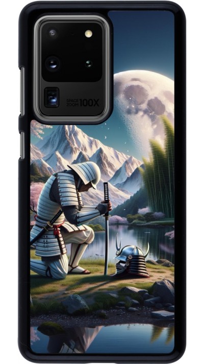 Coque Samsung Galaxy S20 Ultra - Samurai Katana Lune