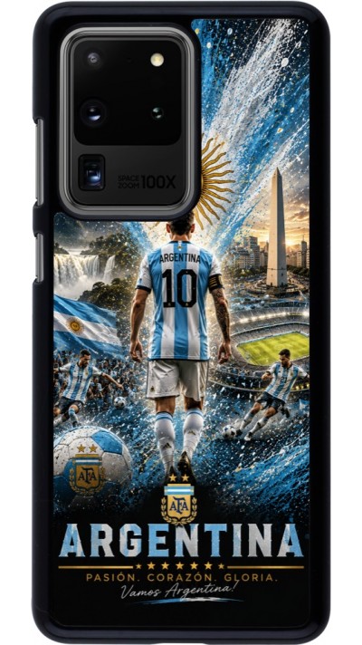 Coque Samsung Galaxy S20 Ultra - Football Argentine splash 2026