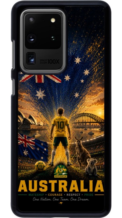 Coque Samsung Galaxy S20 Ultra - Football Australie splash 2026