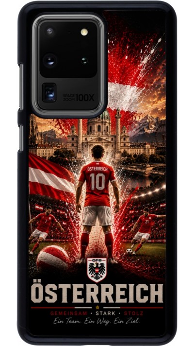 Coque Samsung Galaxy S20 Ultra - Football Autriche splash 2026