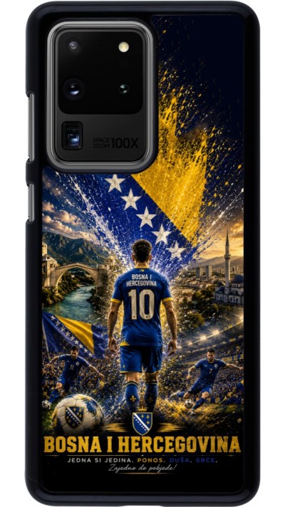 Coque Samsung Galaxy S20 Ultra - Football Bosnie-Herzégovine splash 2026