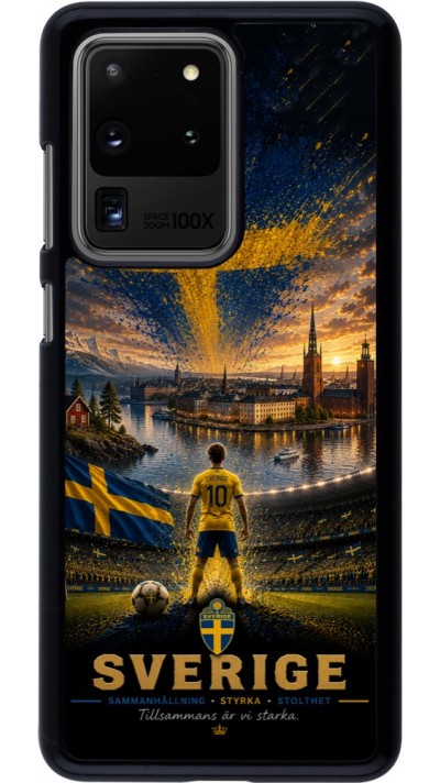 Coque Samsung Galaxy S20 Ultra - Football Suède splash 2026