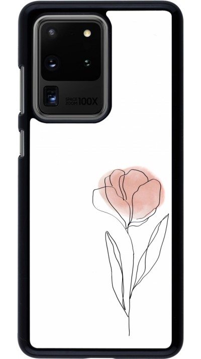 Coque Samsung Galaxy S20 Ultra - Spring 23 minimalist flower