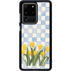 Coque Samsung Galaxy S20 Ultra - Blue vichy tulips 2026