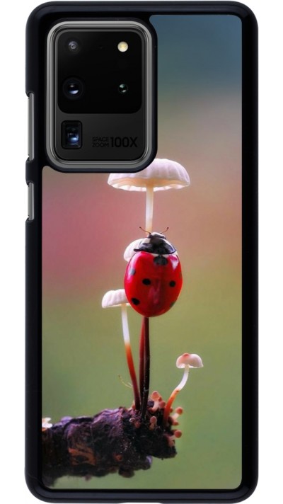 Coque Samsung Galaxy S20 Ultra - Ladybird on a mushroom 2026