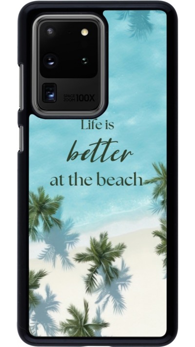 Coque Samsung Galaxy S20 Ultra - Summer 2025 Life is better at the beach