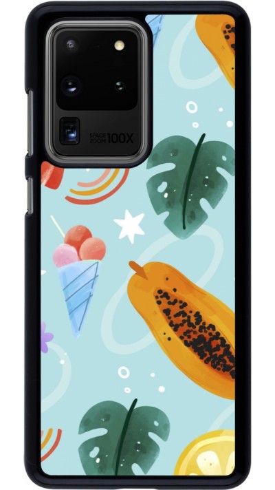 Coque Samsung Galaxy S20 Ultra - Summer 2025 Pattern papaya