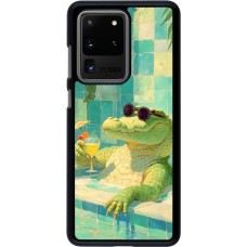 Coque Samsung Galaxy S20 Ultra - Crocodile in the swimming pool Summer 2026