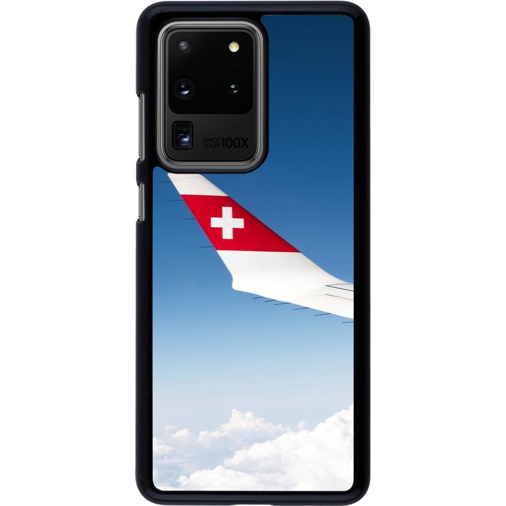 Samsung Galaxy S20 Ultra Case Hülle -  Schweizer Nationalfeiertag Sky Swiss Flag