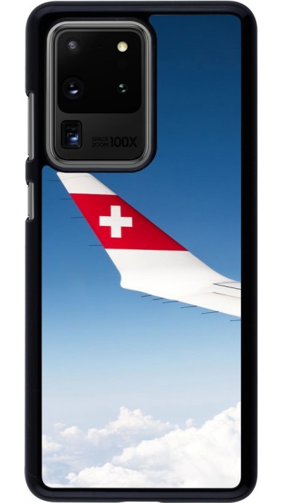 Samsung Galaxy S20 Ultra Case Hülle -  Schweizer Nationalfeiertag Sky Swiss Flag